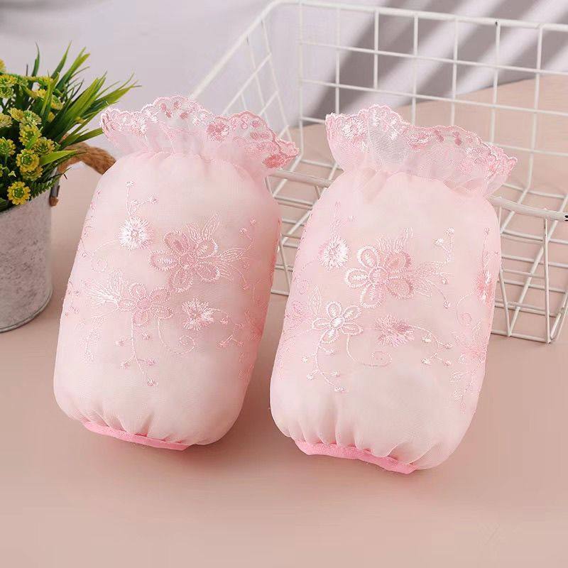 袖套女短款双层网纱蕾丝套袖秋冬百搭防污花边羽绒服袖头护袖防脏,淘宝优惠券,粉丝福利购,淘宝优惠卷