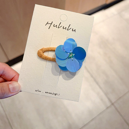 儿童亮彩色立体花朵侧边公主发卡刘海碎发夹女宝宝bb夹子女童头饰 - 图3