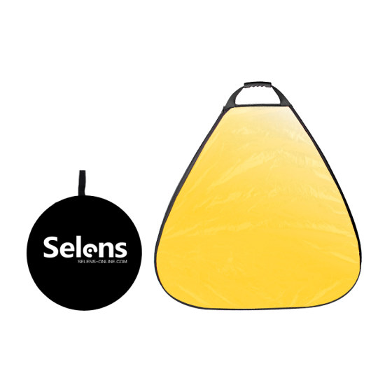 Selens triangular reflector photography light barrier