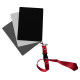 White balance 18 degrees large gray card black and white gray three color card