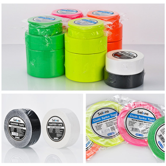 Film and television cloth-based tape Dali glue fluorescent positioning tape