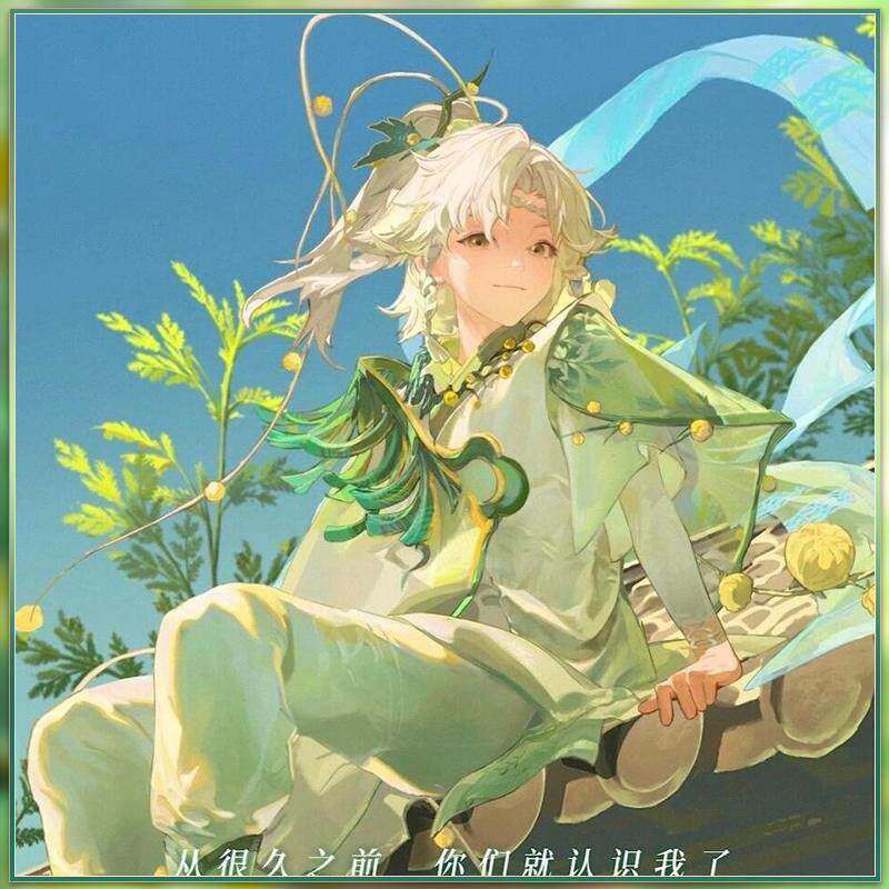 次元依征集王者荣耀cos服草木风华桑启鸣野蒿cosplay少年游戏服装