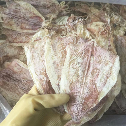 包邮KTV酒吧鱿鱼干大A4烧烤材料手撕北海淡晒尤鱼干货250g14-16个 - 图2