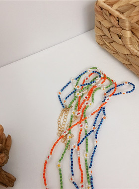 choker泫雅风时尚博主串珠项链