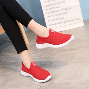 女平底一脚蹬懒人鞋