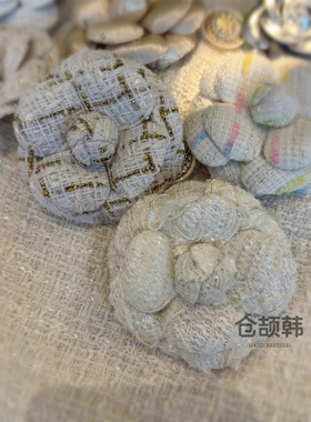 高端手工定制小香风胸花白色优雅山茶花胸针女外套气质高级感配饰