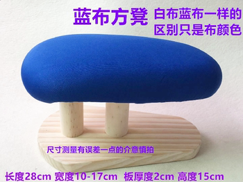 Solid wood bench round ironing stool ironing board ironing steamed bun ironing table ironing arm ironing sleeve ironing stool ironing arm cage small ironing stool square stool