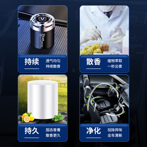 长安CS75逸动CS55悦翔CS35Plus汽车香膏车内香水座车载香薰装饰品 - 图2