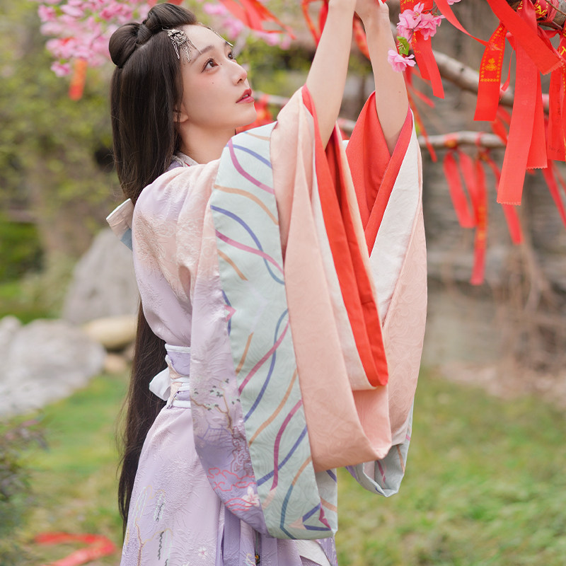 dear栗【醉花阴】原创曲裾女改良襦裙 栗服饰汉服