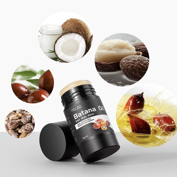 Melao巴塔纳油发蜡棒 Hair Wax Stick毛躁固体定型膏碎发造型棒 - 图1