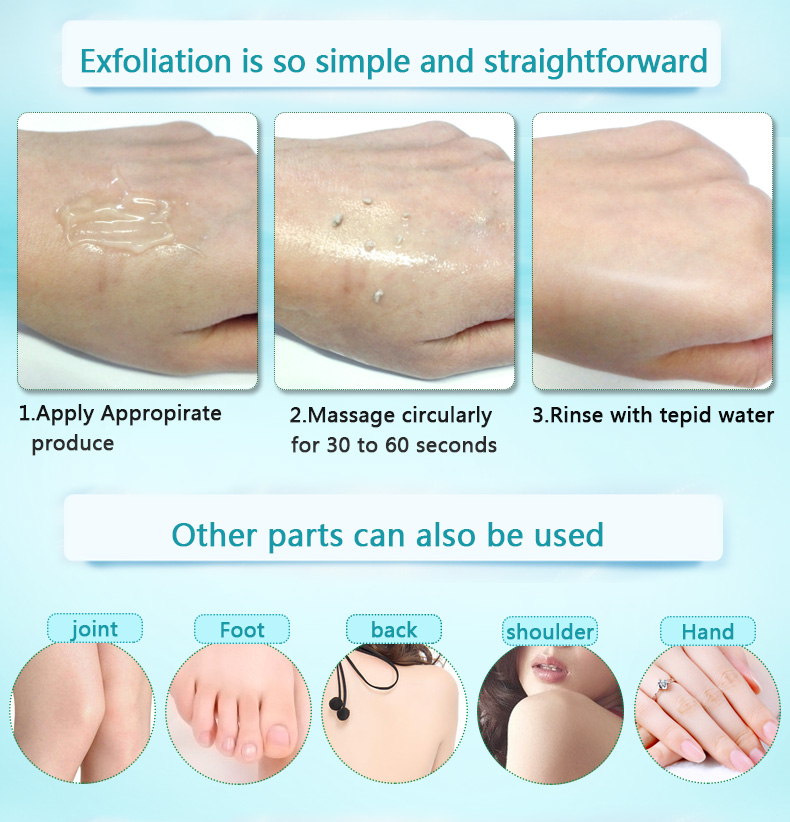 去角质凝露啫喱去死皮洁面膏 Facial Exfoliating Peeling Gel - 图1