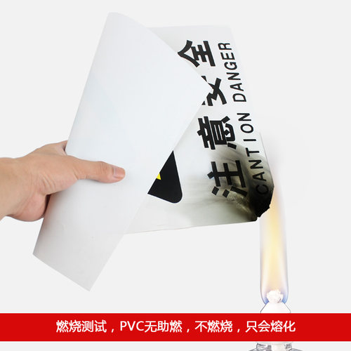 消防安全禁止标识严禁烟火警示牌禁止消防标志标牌PVC提示牌墙贴-图3