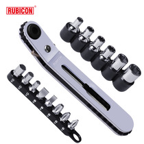 Japanese Robin Hood Imported Ratchet Short RGH-9AB Batch of Muzzle Suit 16AB Narrow Space Car Screw Batch Knife