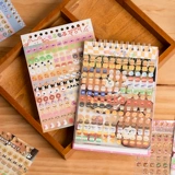 Милые ретро комиксы, книга с наклейками, наклейка, планировщик