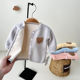Banner House chaqueta cárdigan de terciopelo otoño e invierno para bebé