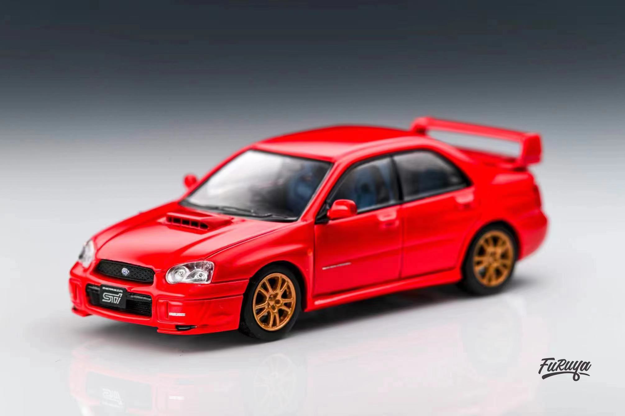 [PDS]Furuya 1:64斯巴鲁SUBRARU翼豹Impreza WRX STi八代合金车模-图0