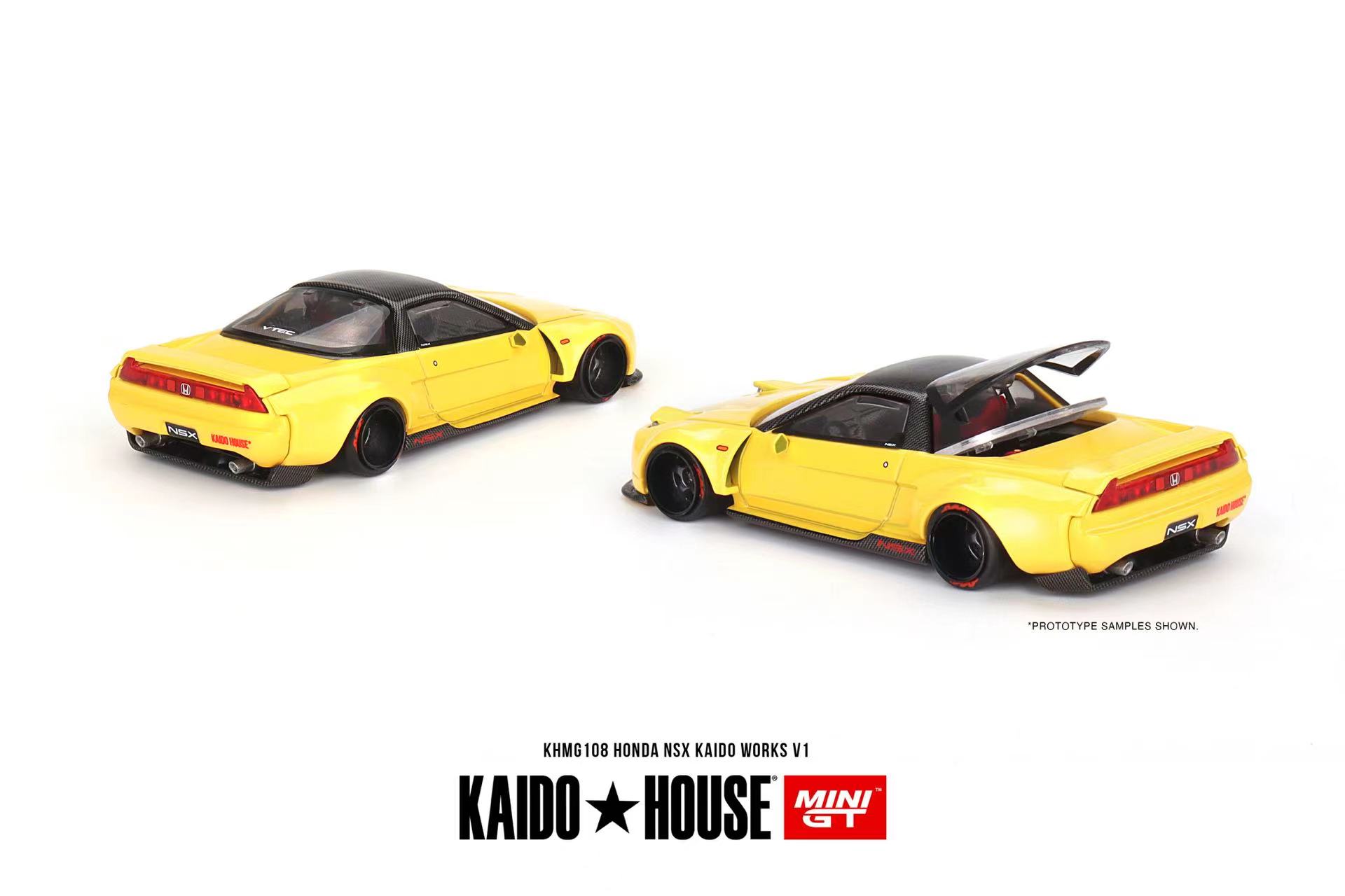 [PDS]Kaido House+ MINIGT 1:64本田 NSX Kaido WORKS V1车模-图2