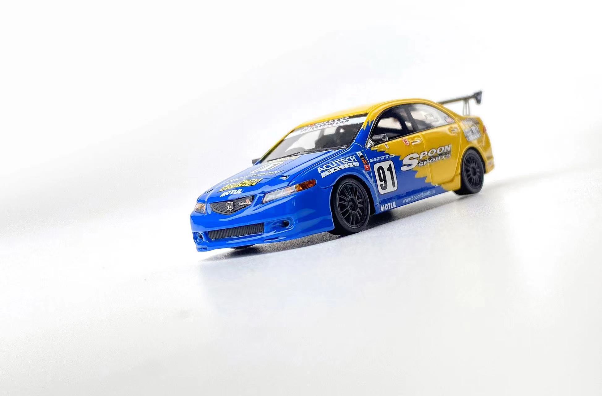 [PDS]NA 1:64 本田spoon accord-euro r 树脂汽车模型 收藏品 - 图1