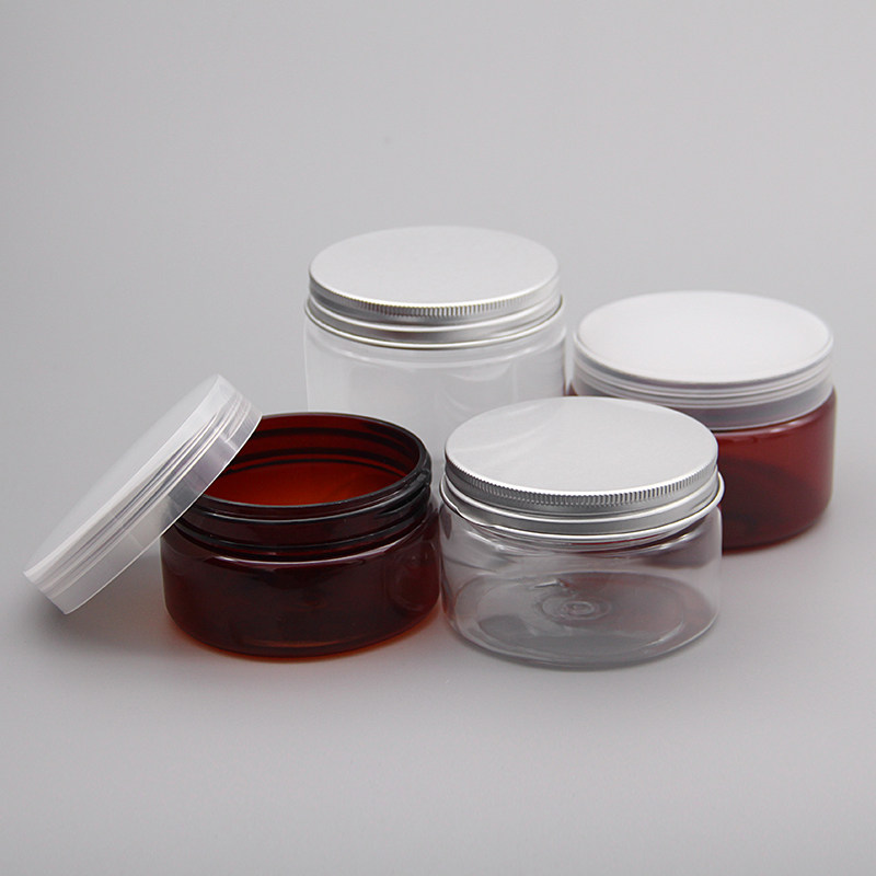 100-250克PET广口瓶塑料膏霜盒透明罐化妆品分装盒面霜盒发膜瓶子,淘宝优惠券,粉丝福利购,淘宝优惠卷