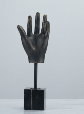 现代简约树脂复古手摆件书房电视台客厅卧室书柜米兰时尚轻装饰品