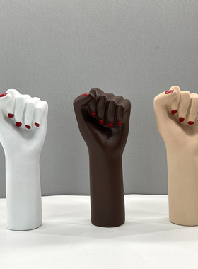 陶瓷创意花瓶轻奢风客厅摆件