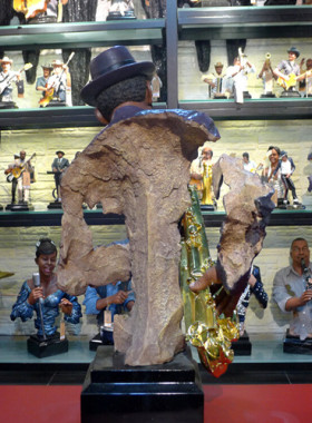 美式风餐厅中号树脂酒吧工艺摆设