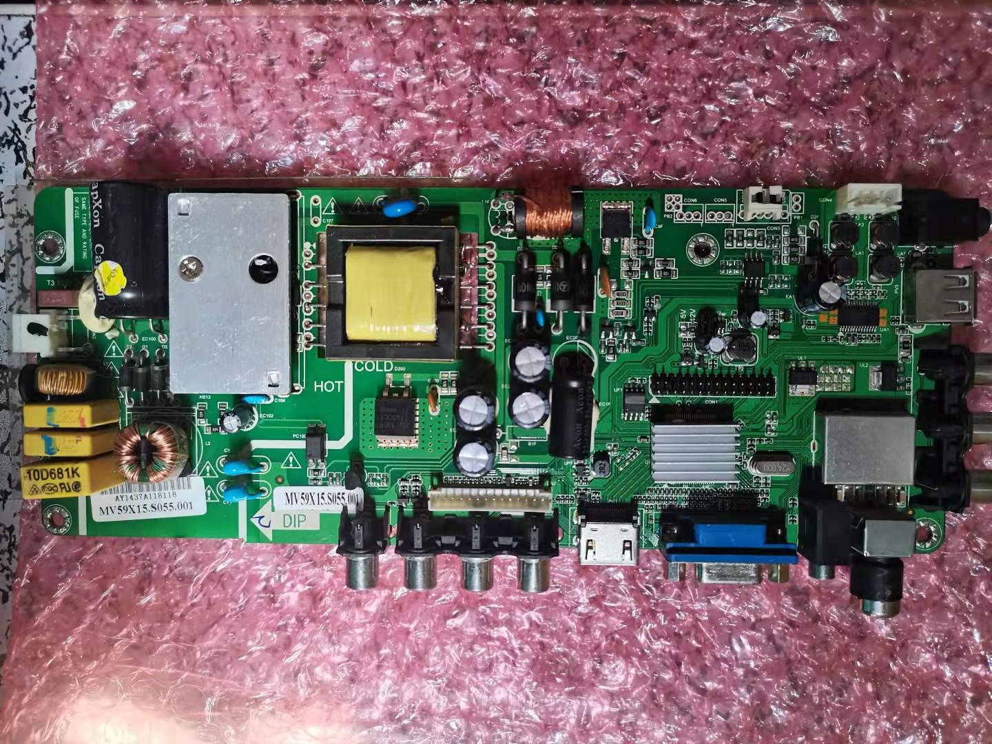 原装欧宝丽LED39V2主板MV59X15.S055.001屏39CM110.CN39HC701 - 图0