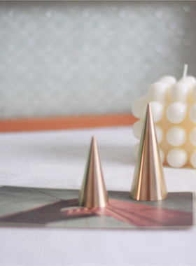 拍摄道具黄铜摆件首饰架