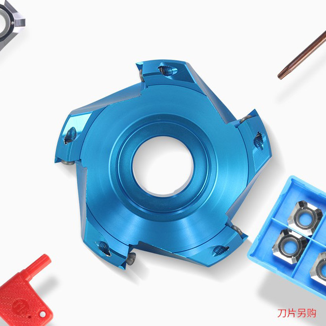 KM12面铣铝用刀盘铝体超轻型45度铣刀盘铝制BT30BT40数控刀柄刀盘_虎窝淘