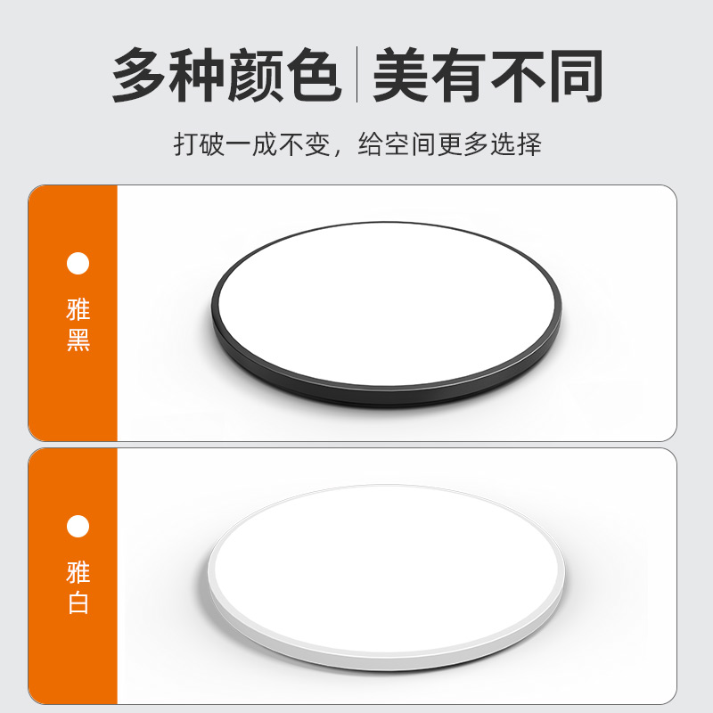 led吸顶灯现代简约卧室灯超薄主卧极简护眼2023年新款房间主灯具-图1