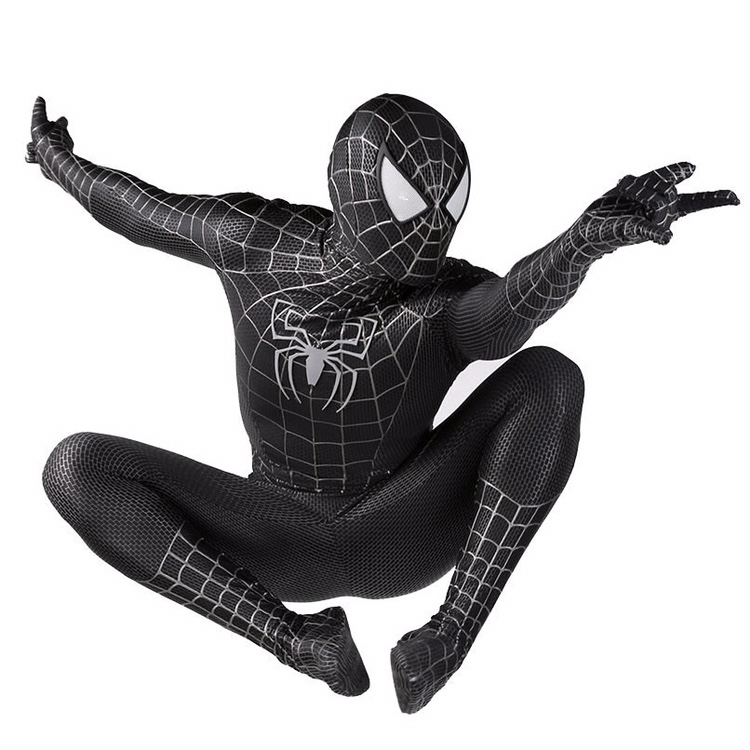 蜘蛛侠紧身衣六一儿童节演出服COS服成人套装正版蜘蛛侠衣服男童 - 图1