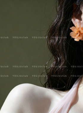 YOUJUclub夏日多巴胺立体花瓣女