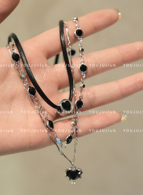 YOUJUclub-黑色桃心~暗黑系多层