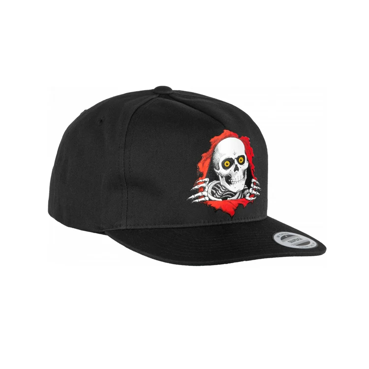 Импортированная кепка Powell PERALTA BONES плоская базовая кепка для спортивного повседневного катания на скейтборде, шляпа для людей