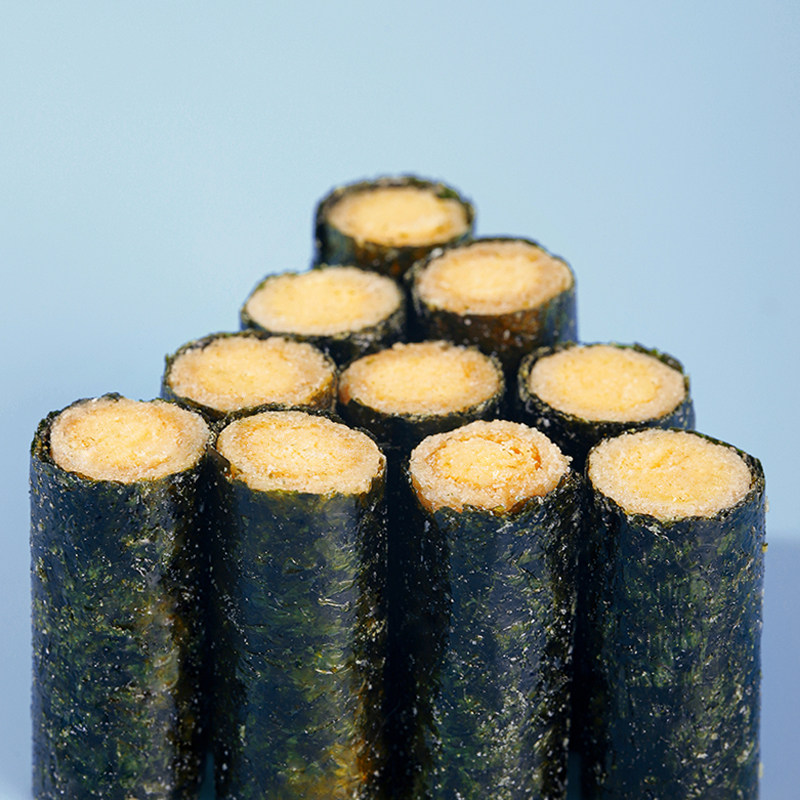 海苔肉粉松卷夹心海苔蛋卷办公室饼干零食小吃休闲食品单独小包装,淘宝优惠券,粉丝福利购,淘宝优惠卷