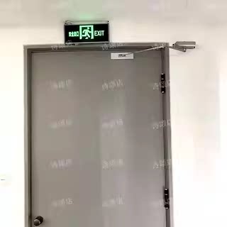 侧装90度闭门器免打孔隐形门暗藏闭门器重型门内外开缓冲器 - 图0