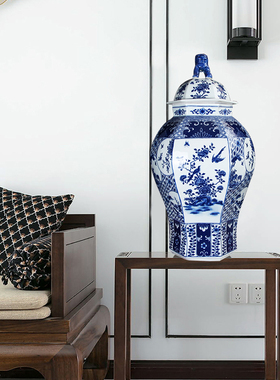 超大别墅仿古风乾隆陶瓷将军罐