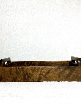 阴沉金丝楠木长方形实木首饰珠宝托盘茶盘收纳盘茶托茶具工艺礼品