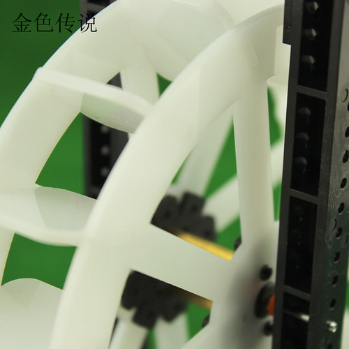 亚克力水车模型 手工DIY旋转水车模型玩具学生科技小发明拼装制作 - 图2