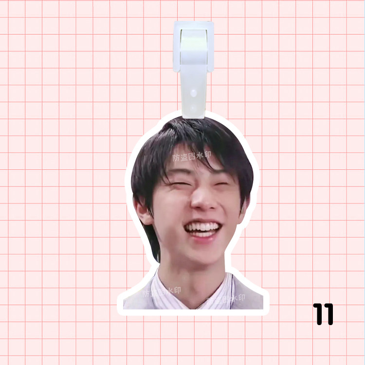 行李箱挂牌羽生结弦挂件吊牌小挂饰登机牌旅行袋挂牌周边应援定制 - 图2