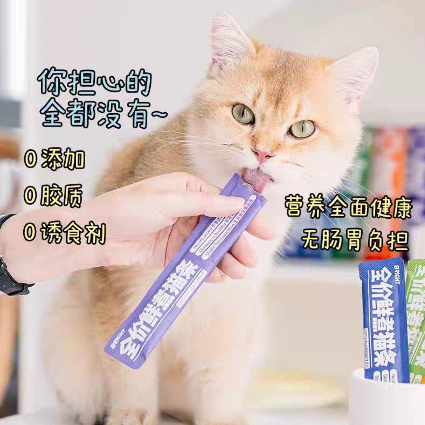 布兰德全价主食功能猫条营养补水增肥发腮猫草鸡鸽兔鲜煮湿粮猫条,淘宝优惠券,粉丝福利购,淘宝优惠卷