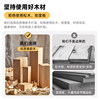 Solid wood hole board storage rack dressing mirror hidden full-length mirror entry entrance mirror can be closed sliding fitting mirror