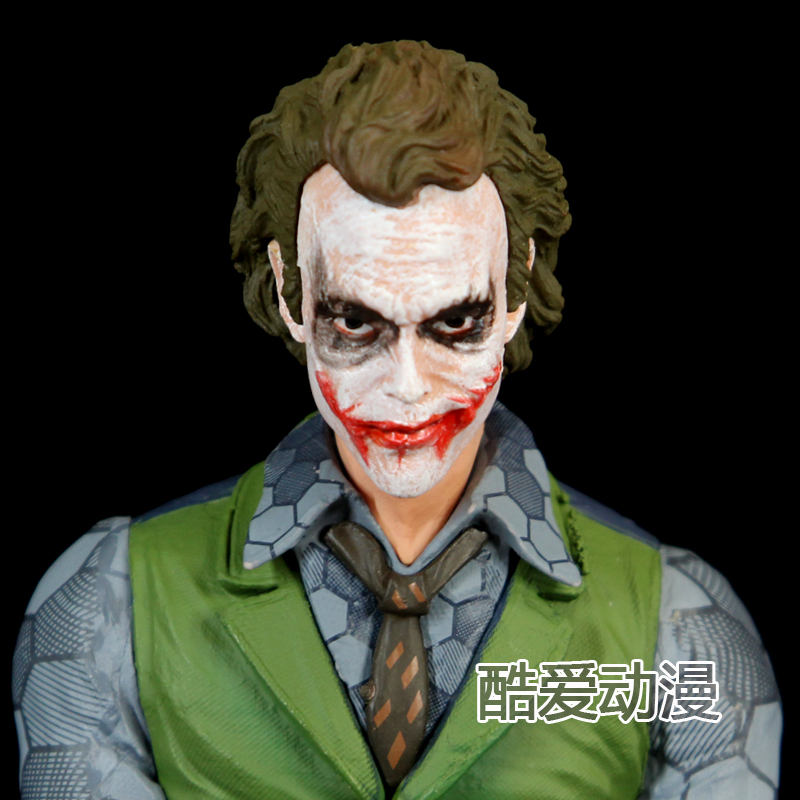 JOKER系列希斯莱杰DC自杀小队小丑坐姿小丑女美漫手办桌面模型-图1