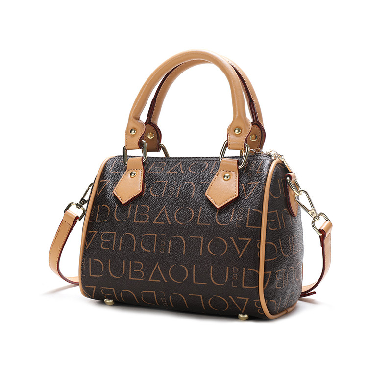 都宝路潮2020新款小众印花斜挎包 dubaolu女士包袋