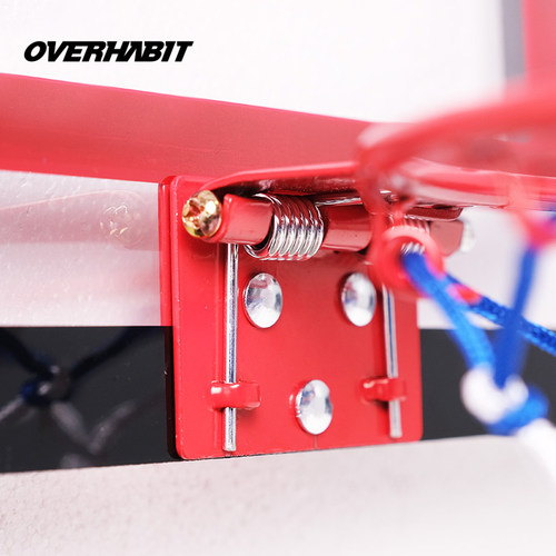 军哥迷你小篮筐室内免打孔一号球篮球框青少年儿童家用篮球投篮框 - 图0