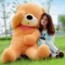 Dễ thương gấu Teddy Doll ôm gấu đồ chơi sang trọng gấu gấu thêm vải lớn bé gái bé gái quà sinh nhật - Đồ chơi mềm bạch tuộc cảm xúc size lớn Đồ chơi mềm