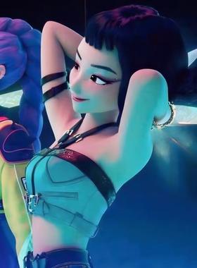 KPOP影视周边猎魔女团树脂工艺品摆件韩流K-POP:Demon Hunters