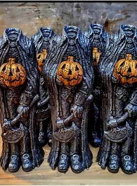 万圣节树脂工艺品field from Jack Lantern恐怖南瓜杰克灯笼摆件