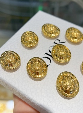 纯18K富甲天下吊坠au750黄金龟壳绳饰项链挂件手链新配饰水贝金