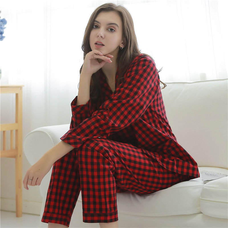 睡衣女士春秋纯棉布长袖开衫套装秋2025冬季老粗布家居服大码套装,淘宝优惠券,粉丝福利购,淘宝优惠卷